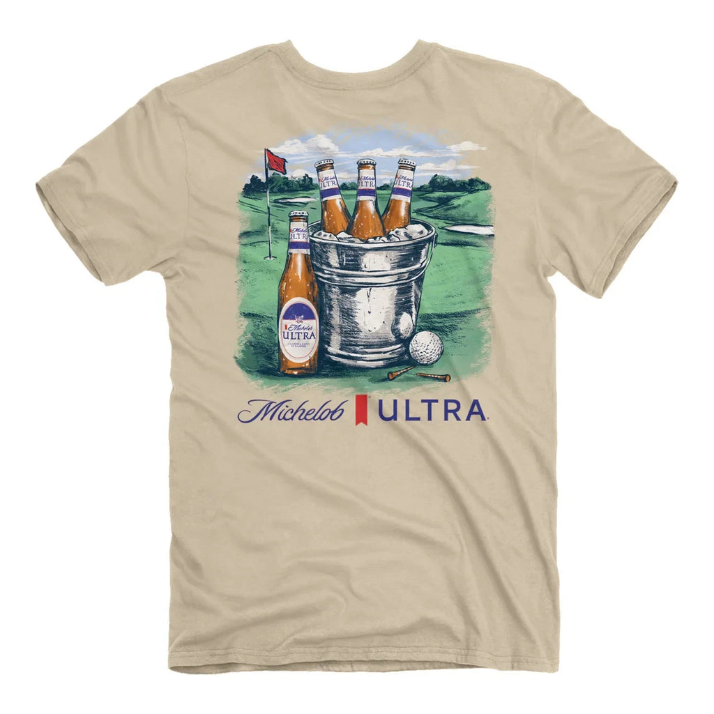 JedCo Michelob Ultra Golf Fore More Graphic Tee Adult T-shirt Size L