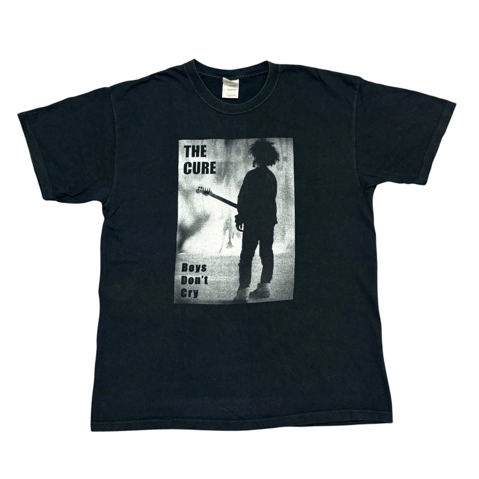 Vintage The Cure Shirt Men Large Black Y2K Tour Concert Gothic Rock Band Tee 80s