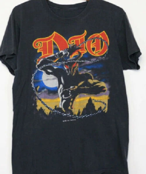 Vintage 1984 Dio Last in Line World Tour Shirt