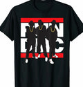 Run DMC Band Men T-shirt Black Cotton Tee All Sizes S to 5XL