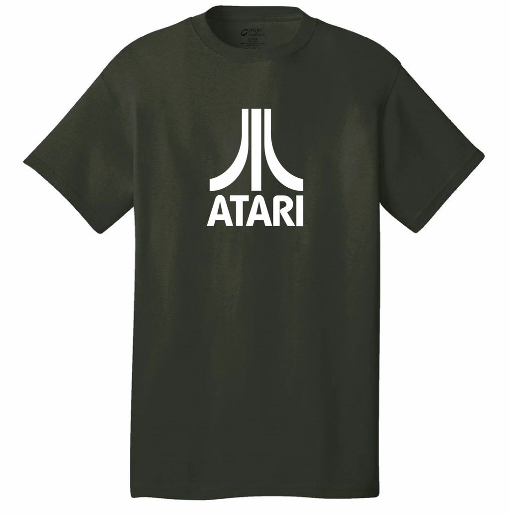 ATARI video games t-shirt classic arcade retro gamers pong