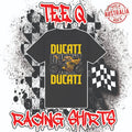 Ducati Black Tee ~ Premium Gildan Cotton