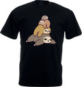 Sloth T-Shirt, Lazy Sloths Family Cute Shirt,Sloth Lovers T-Shirt Unisex Tee Top