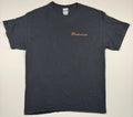Budweiser Beer T-Shirt Men’s Medium Black Junk Food Tees Logo USA
