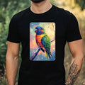 Men's Rainbow Lori Anime Style Print Cotton T-Shirt Size XS to 5XL