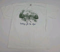 Vintage Waiting For Mr Right Skeleton Lady Funny Art Print T Shirt Vtg Y2k 90s
