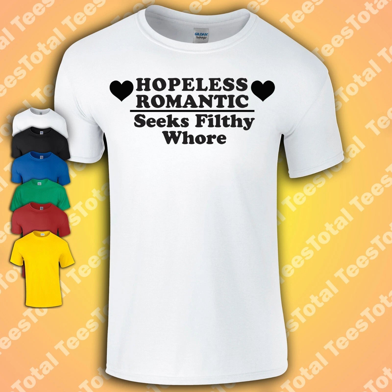 Hopeless Romantic T-Shirt | Funny | Rude | Adult | Valentines Day