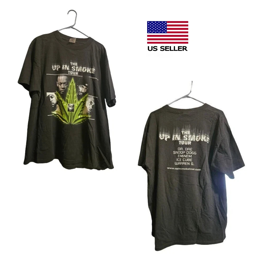 Vintage The Up In Smoke Tour Rap Hip-Hop Concert T-shirt All Size