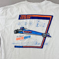 Vintage Dragster Tee Mens XL Race Graphic 'Mono-Ster' Tom Yancer T-Shirt Y2K