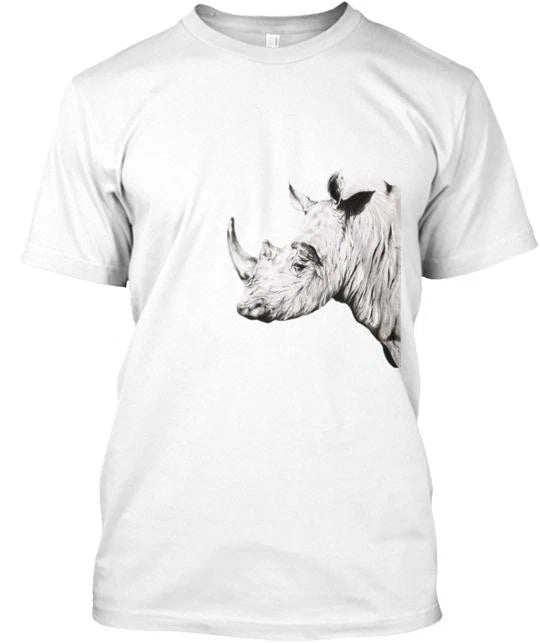 Rhino T-Shirt Made in the USA Size S to 5XL