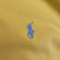Polo Ralph Lauren Yellow T-Shirt - Custom Slim Fit - Size Medium - Authentic