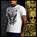Russian Mob T-Shirt Mafia Tattoo Gangster Urban Streetwear Prison star tee