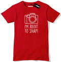I'm About To Snap Photographer Camera Mens Premium T-Shirt
