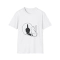 Funny Cat Middle Finger T-Shirt | Sarcastic Mirror Cat Tee