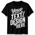 Personalised Custom Printed T Shirt Text Logo Unisex Shirt Party Workwear Gift