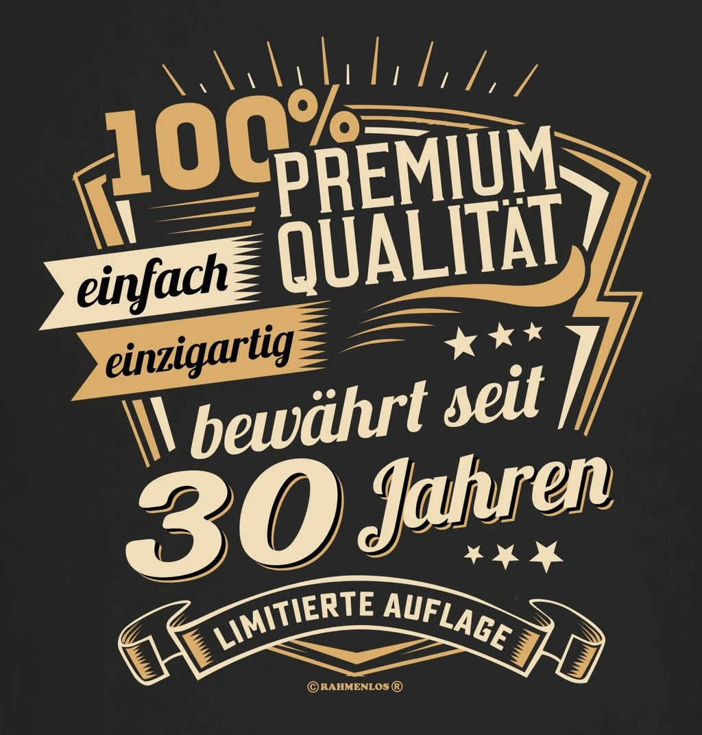 30th Birthday Men's T-Shirt 100% Premium Quality Since 30 Years Quote Shirt