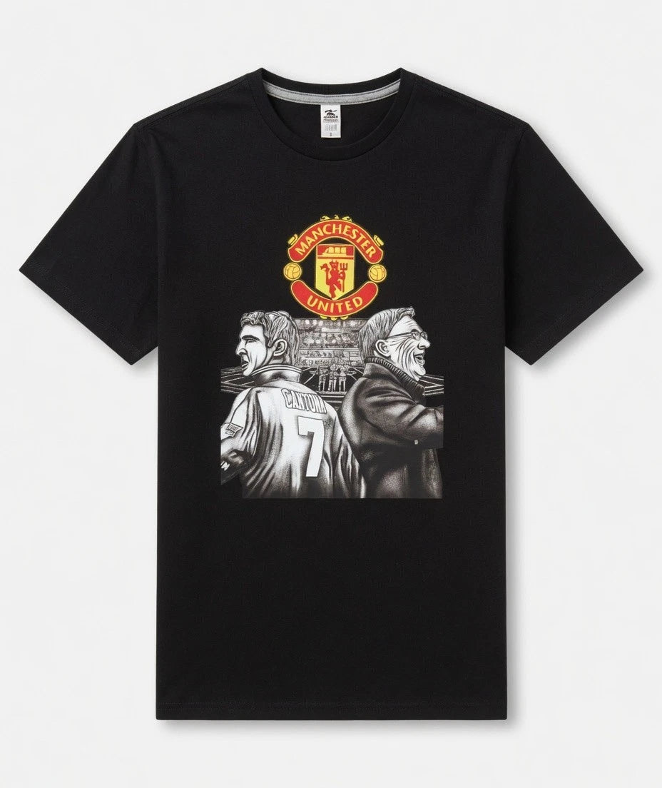 Custom Design Manchester United t shirt (Medium)