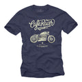 Vintage Cafe Racer Biker Motorcycle Gifts Rocker Clothing T Shirt