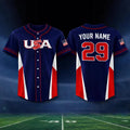 Custom USA Baseball Jersey