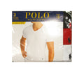 Polo Ralph Lauren Navy Blue Red White Classic Fit V-Neck Wicking T-Shirt 3 Pack