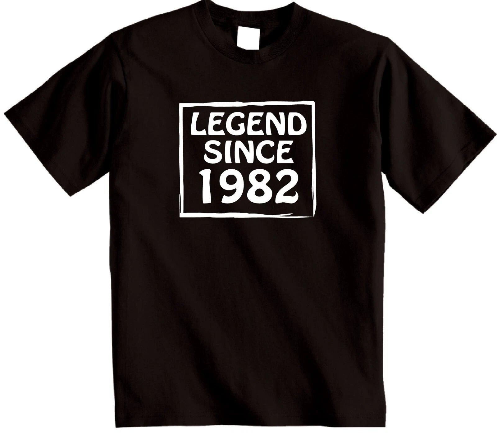 44th Legend 1982 T-Shirt, mens womens birthday gifts presents, gift ideas
