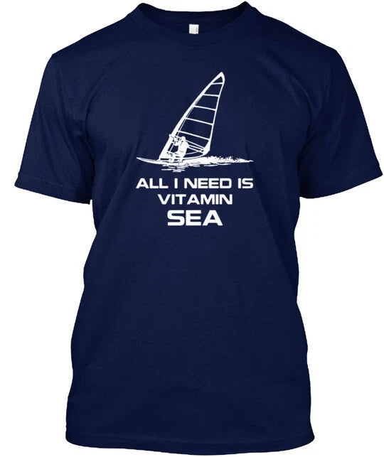 Windsurfing T-Shirt Made in the USA Size S to 5XL