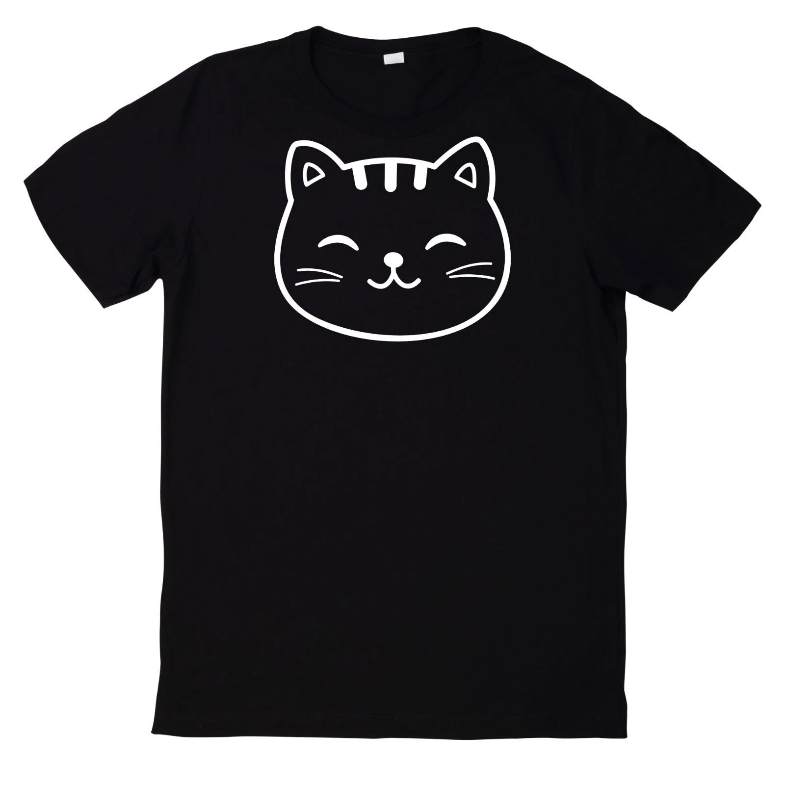 Cat Face Drawing Cat T Shirt