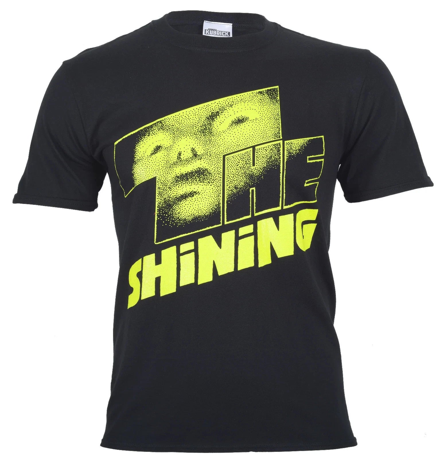 Official The Shining T Shirt Yellow Logo Classic Horror Movie New M XL