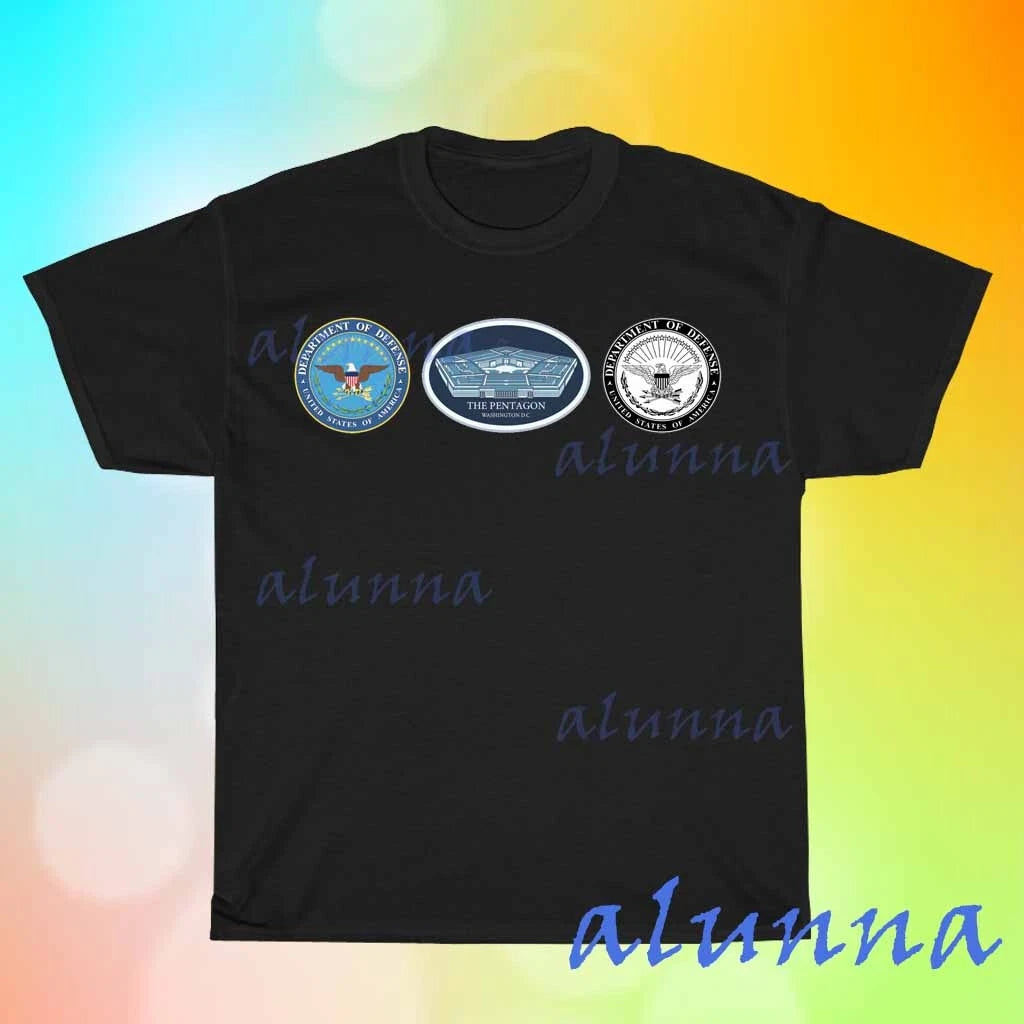 New Department of Defense Seal men's logo T-shirt Funny Size S to 5XL