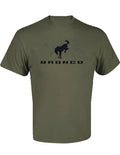 CHECKERED FLAG SPORTS FORD BRONCO MOUNTAINS LOGO SHORT SLEEVE TEE SHIRT I0106