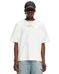 Diesel T Shirt Mens White T-Boxt-Q20 Cotton Graphic Print Crew Neck Short Sleeve