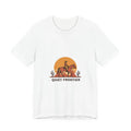 Quiet Frontier Cowboy Chic T-Shirt | western minimalist, desert sunset