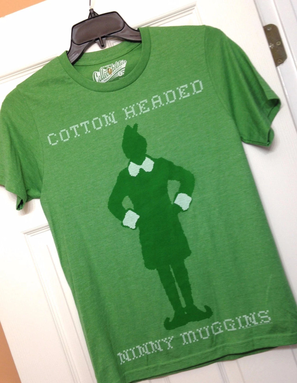 Elf Movie COTTON HEADED NINNY MUGGINS T-SHIRT Christmas Funny Green ADULT SMALL