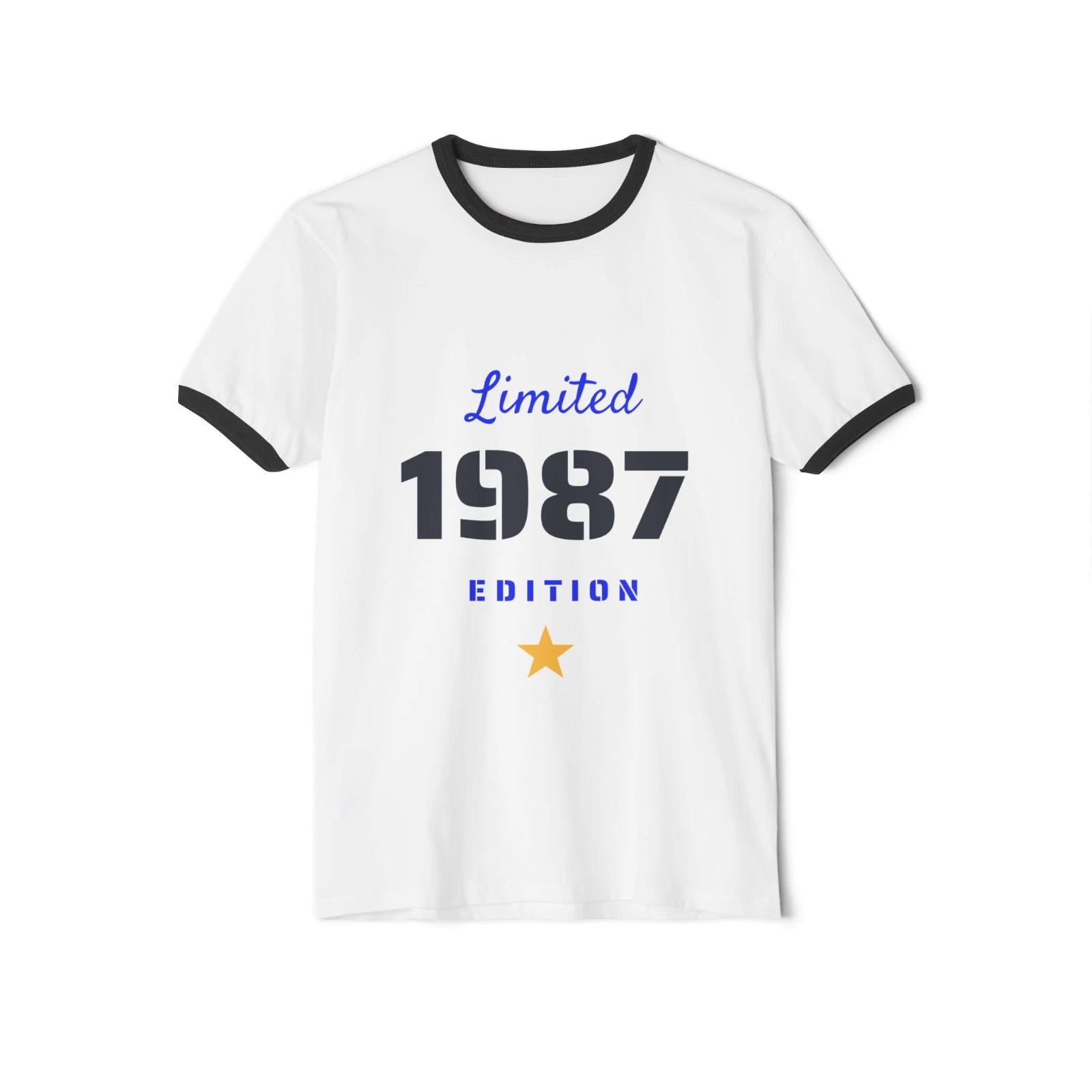 Custom Age Birthday Celebration T-Shirt Novelty T-Shirt Top