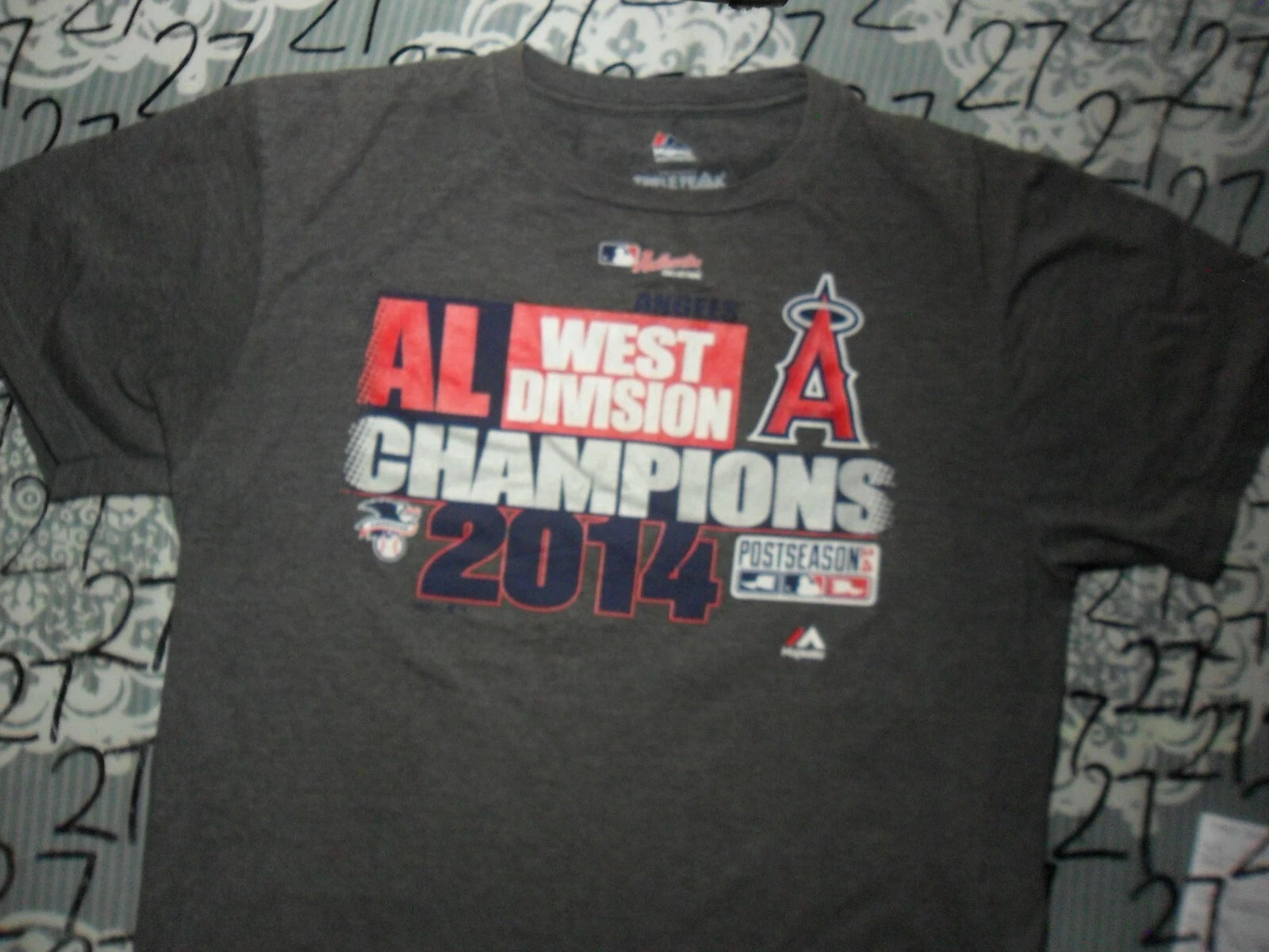 Large Angles West Division Champions Post Season 2014 (lightly cracked) T Shirt