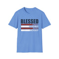 Faith Gift T-Shirt Inspirational Patriotic Tee Blessed Mercy Love Worship