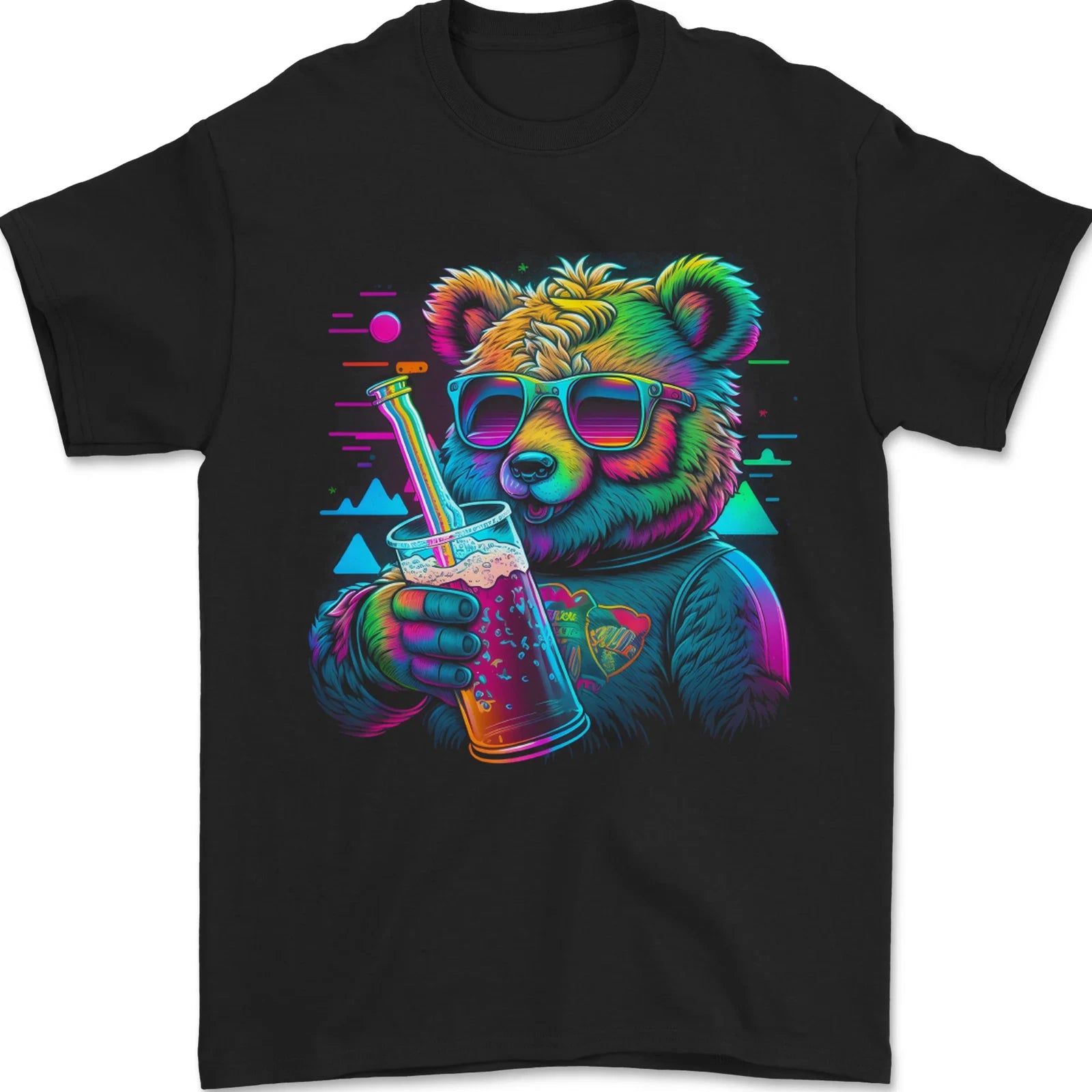 A Cool Bear Mens T-Shirt 100% Cotton