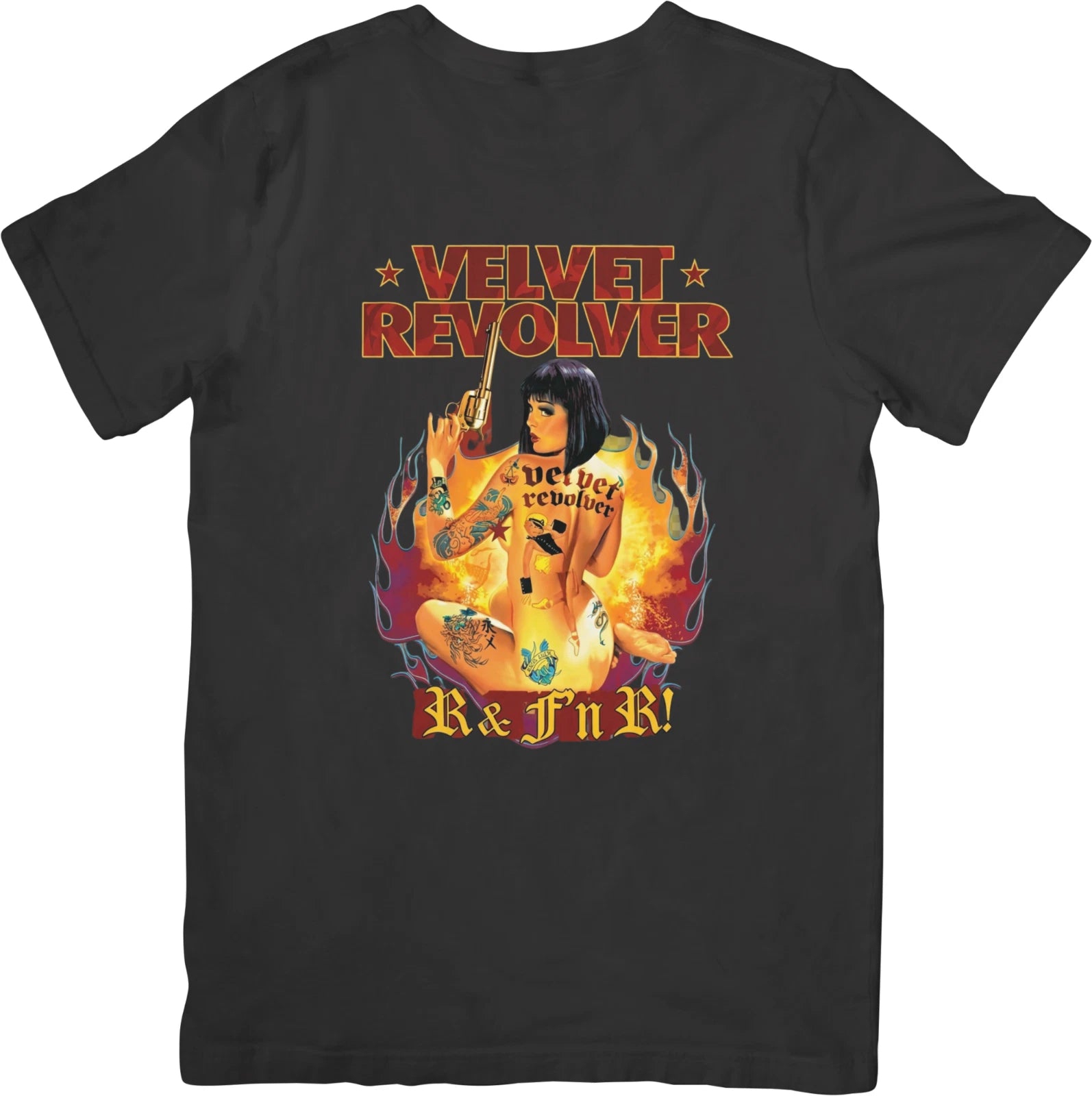 Velvet Revolver Collection  Vintage Fit for Men & Women Quality Cotton T-Shirts