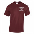 Personalised Custom Printed Gildan Heavy Cotton T-Shirt Casual Tee T Shirt TOP