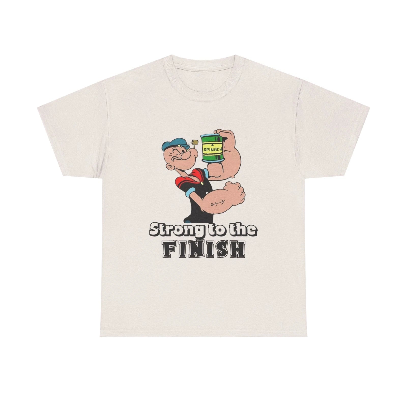 Popeye Inspired Graphic Tee, Funny Retro Tshirt, Custom Popeye the Sailorman Tee