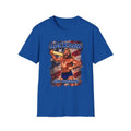 Hacksaw Jim Duggan wrestling graphic T-Shirt | Retro patriotic design