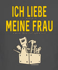 Men's Quotes T-Shirt I Love My Wife In The Workshop - Men's Gifts