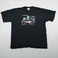 Vintage The Wallflowers Shirt Mens XL Black Breach Tour 2000 2001 Y2K Band Tee
