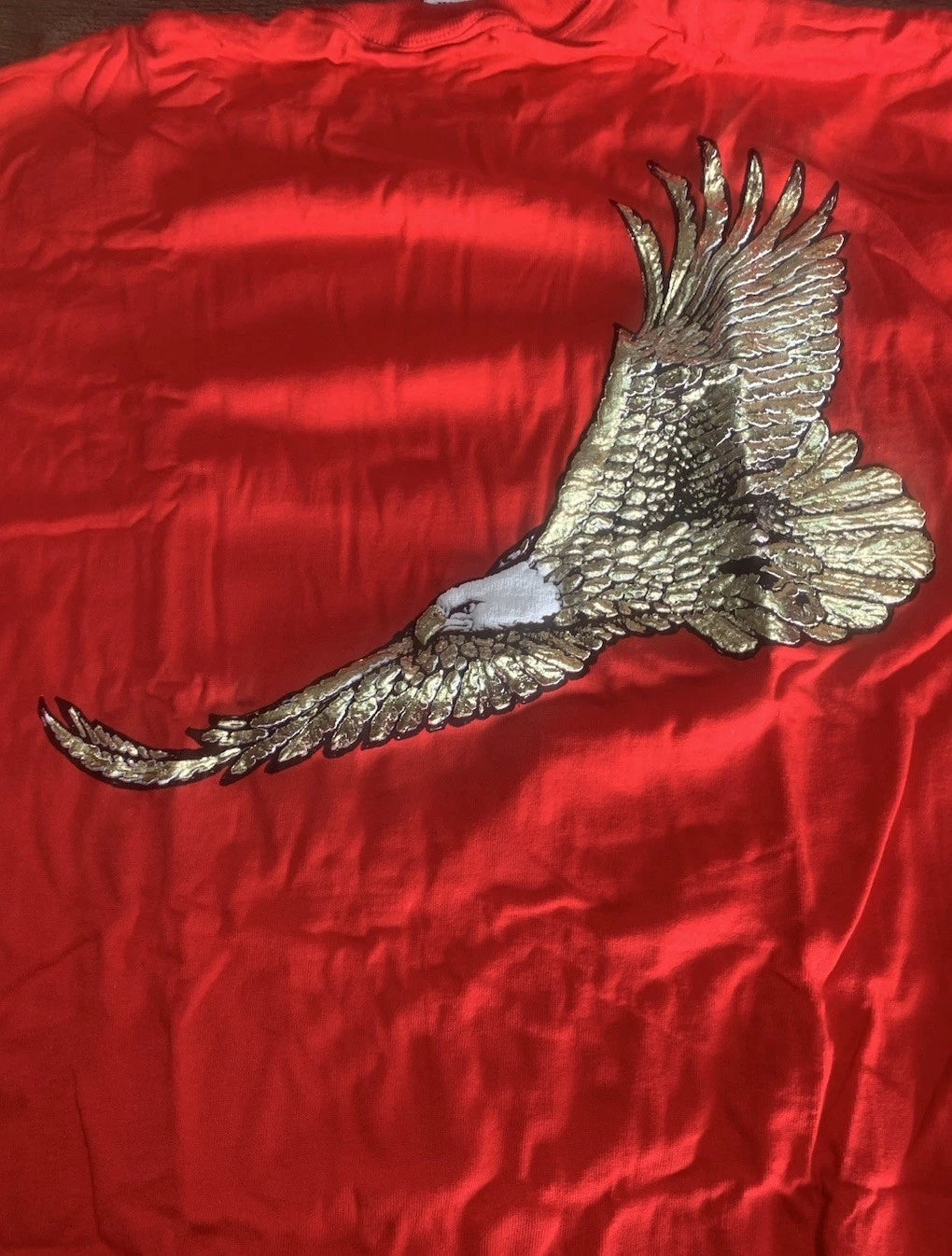 Vintage Winston Cigarettes T Shirt Men's XL Gold Eagle USA American Born 90s NIB