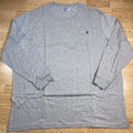 Polo Ralph Lauren Men’s Size 4XLT Grey Long Sleeve Shirt Pony Logo Classic Fit