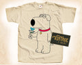Family Guy V2 T SHIRT Tee Movie Poster Vintage Natural Tee sizes S to 5XL