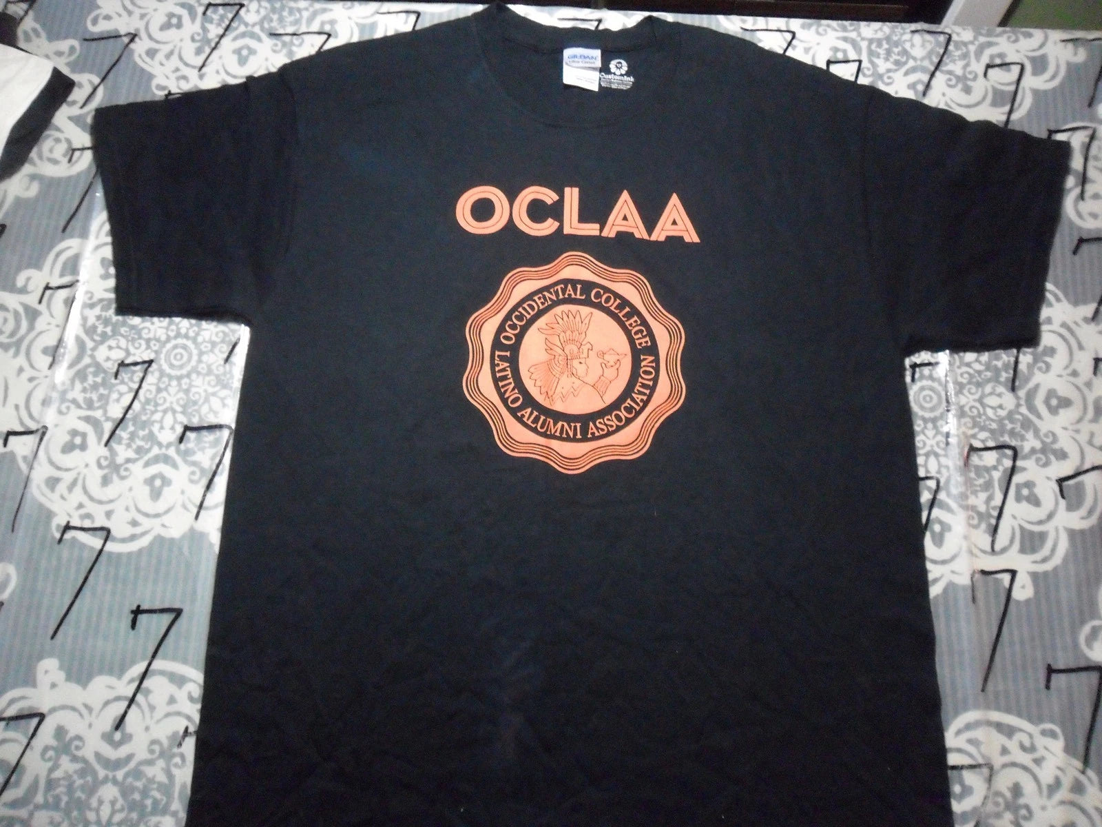 Large- Damaged / OCLAD Latino Alumni T- Shirt