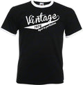 49th Birthday Gifts Presents Year 1976 Mens Ringer Vintage Retro T-Shirt Aged To