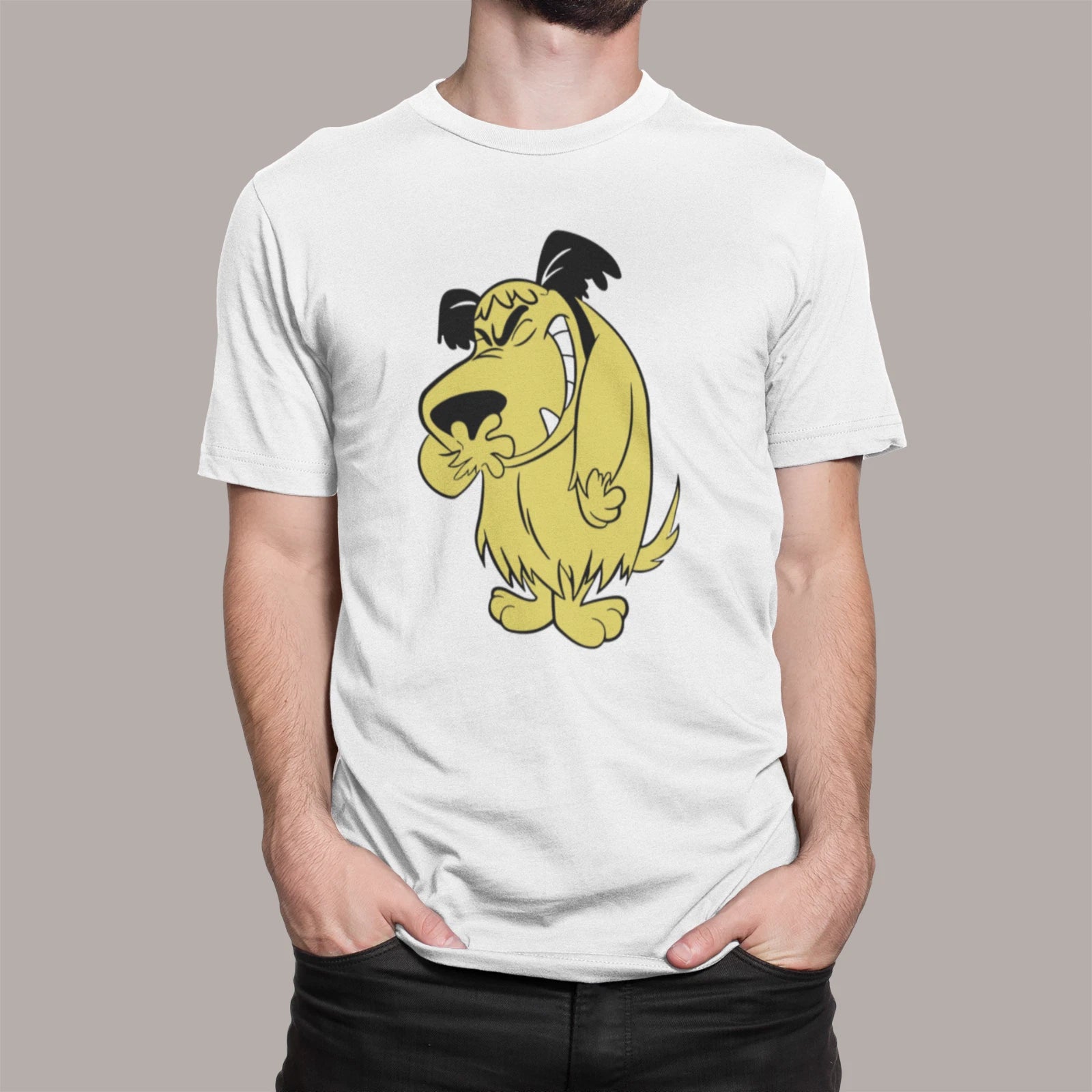 MUTTLEY T SHIRT FUNNY CARTOON RETRO VINTAGE GIFT CLASSIC ADULTS KIDS