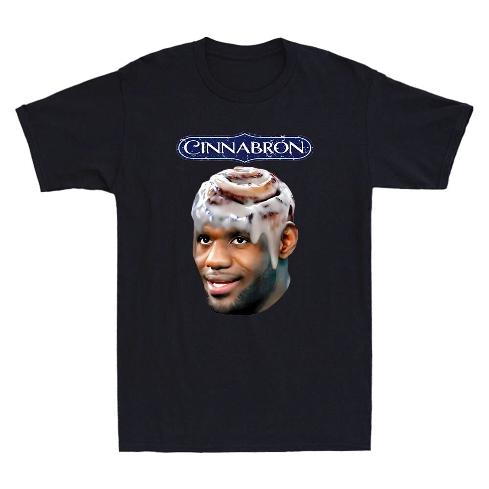 Cinnabron Funny Man Inspired Parody Meme Gift Vintage Men's Short Sleeve T-Shirt